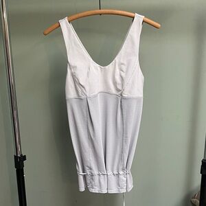 lululemon athletica Light Gray Tank Top